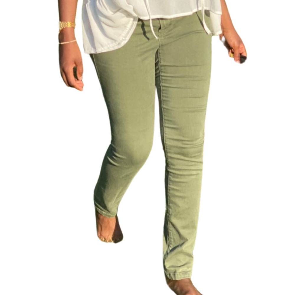 ‘L.O.G.G’ GREEN SKINNY JEANS!!!